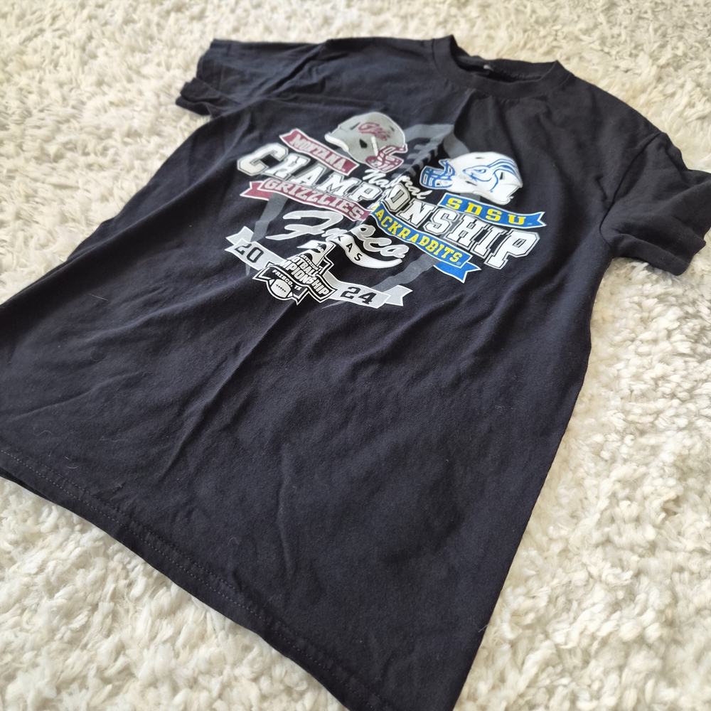 ☆5/$15☆Blue 84 NCAA Football National Championship Tee–Montana vs SDSU–Size S - Picture 12 of 16